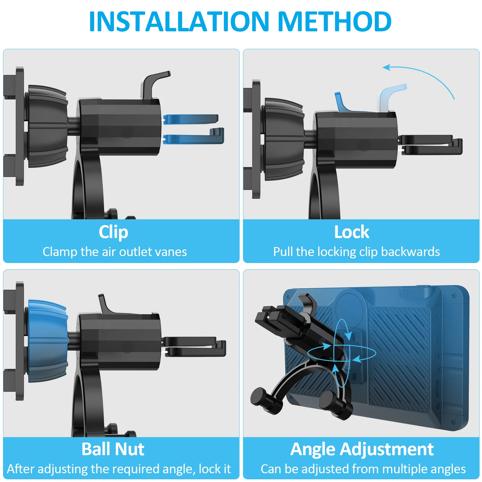 CARPURIDE Air Outlet Bracket - Image 5