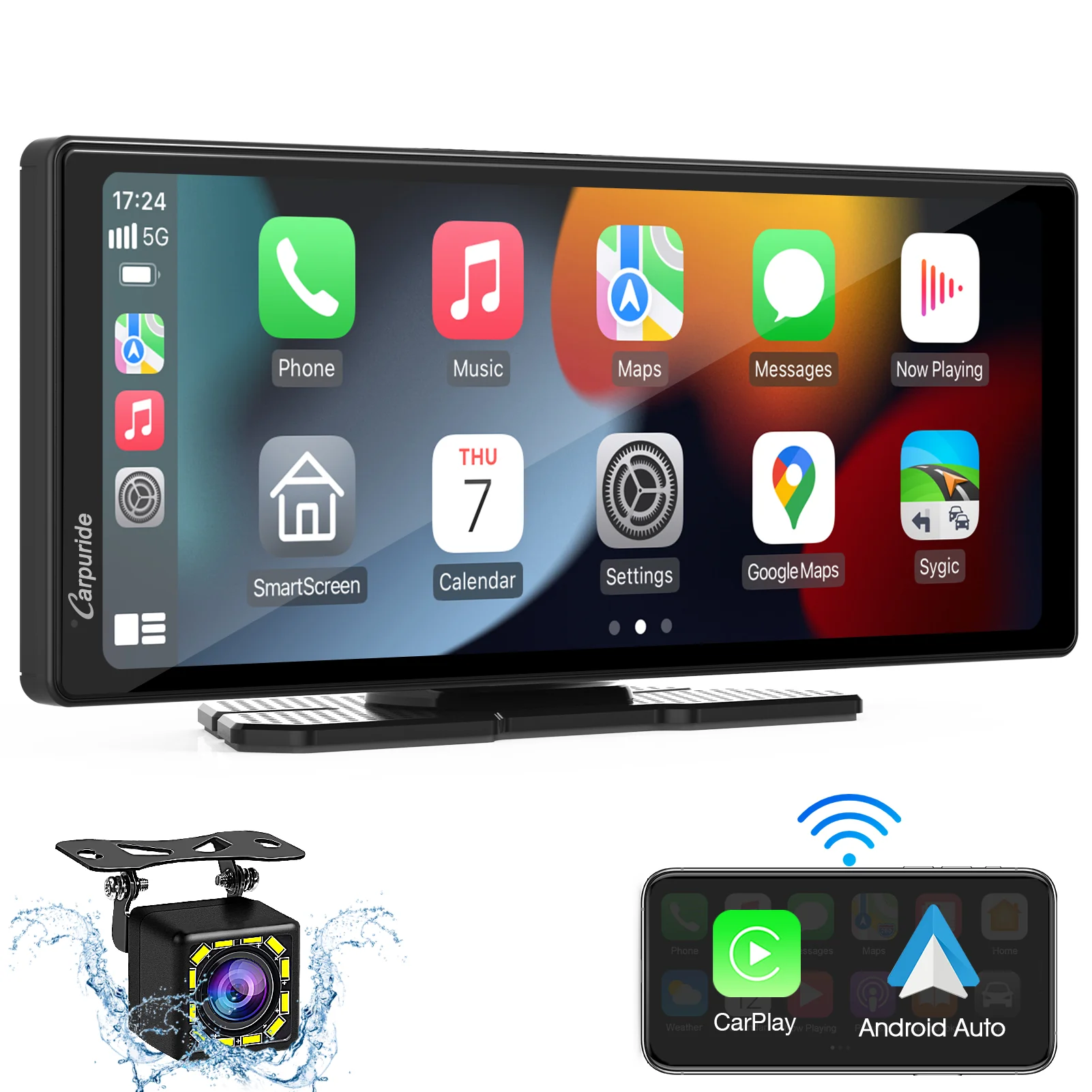 CARPURIDE C92 Portable Smart Multimedia Dashboard Console - Image 13