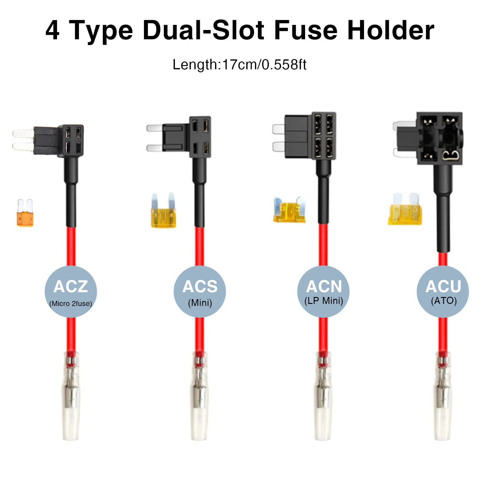 CARPURIDE Type-C 12V - 24V to 5V/2A Max Car Charger Cable kit - Image 5