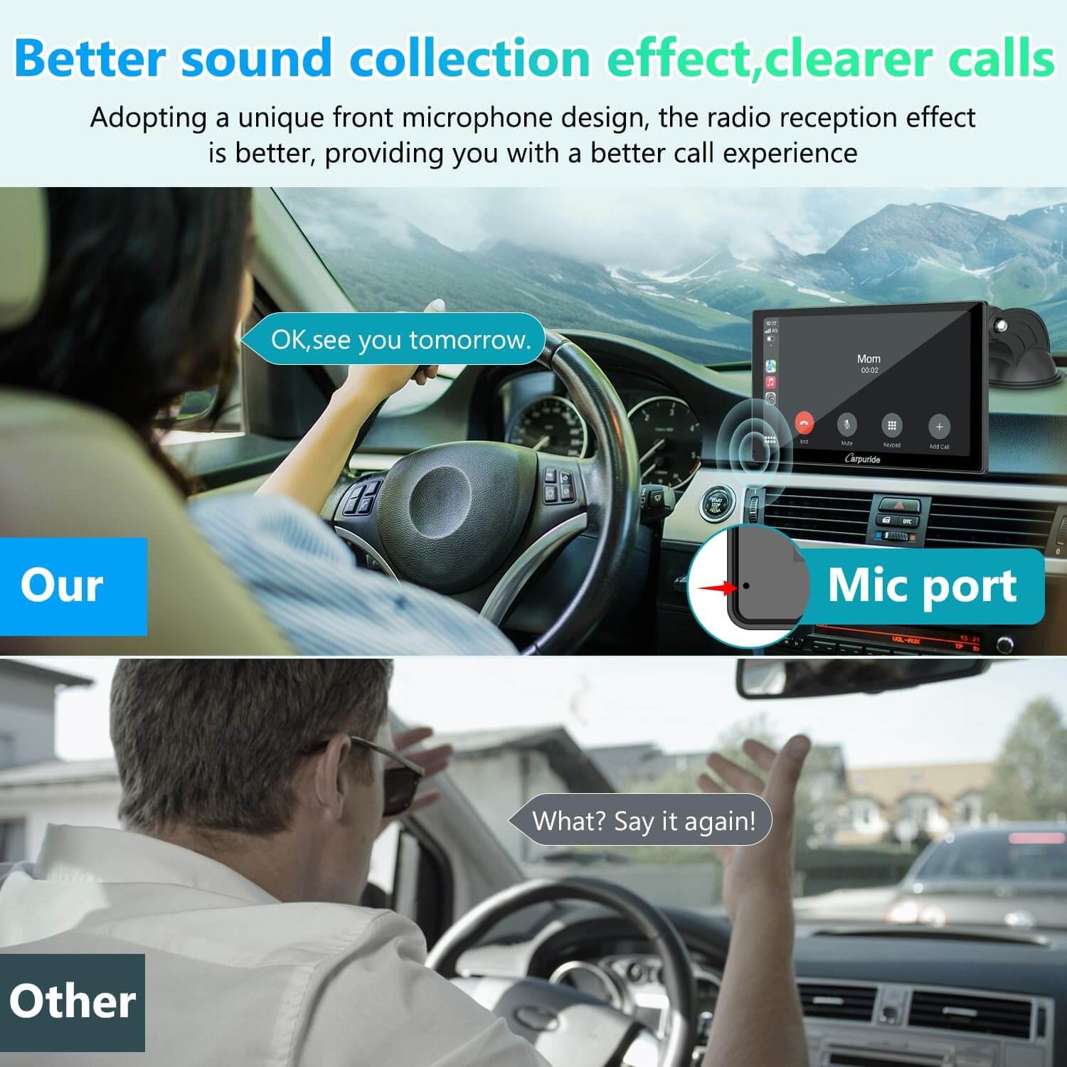 CARPURIDE V9 Portable Smart Multimedia Dashboard Console - Image 7
