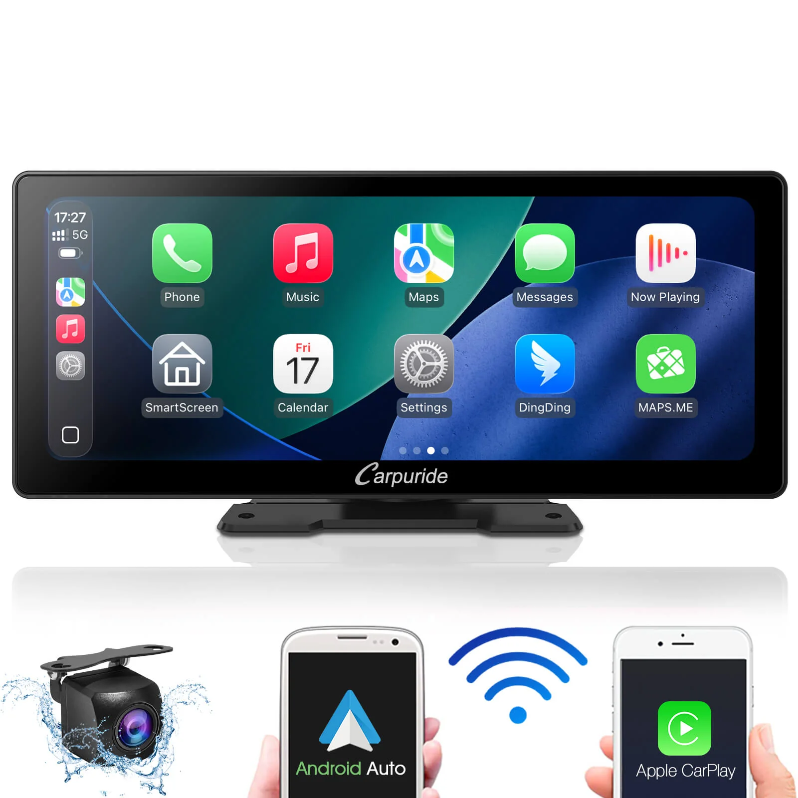 CARPURIDE W103 Portable Smart Multimedia Dashboard Console - Image 9