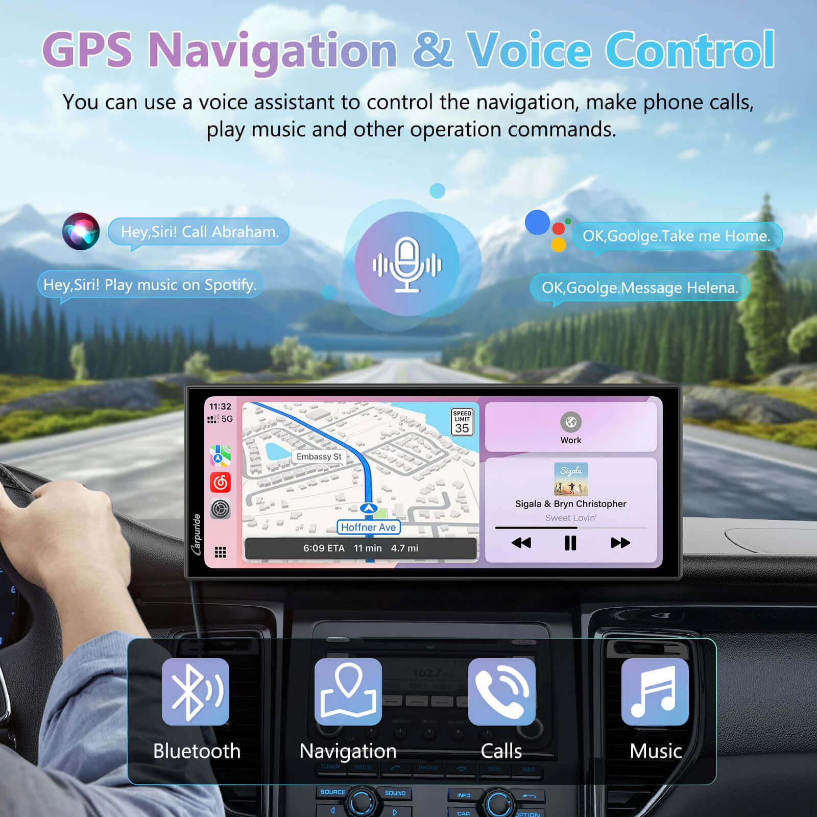 Carpuride W125A/W125S Best Car Audio Touch Screen With DVR - Image 6