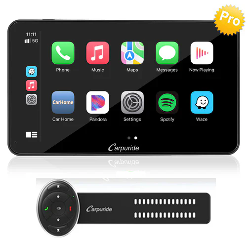 CARPURIDE W701 Pro Portable Smart Multimedia Dual Bluetooth Dashboard Console - Image 11