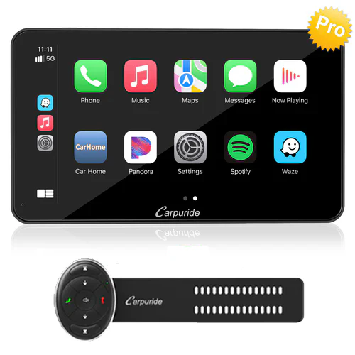 CARPURIDE W701 Pro Portable Smart Multimedia Dual Bluetooth Dashboard Console - Image 12
