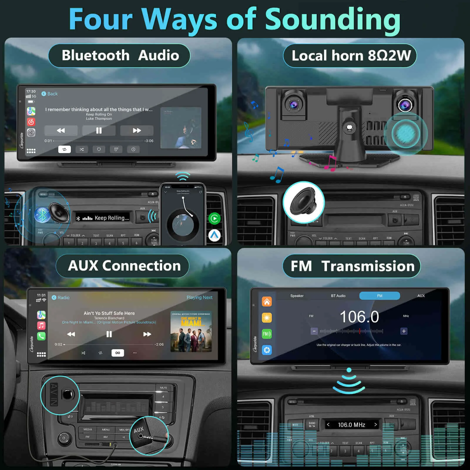 Carpuride W903S Best Car Audio Touch Screen With DVR - Image 5