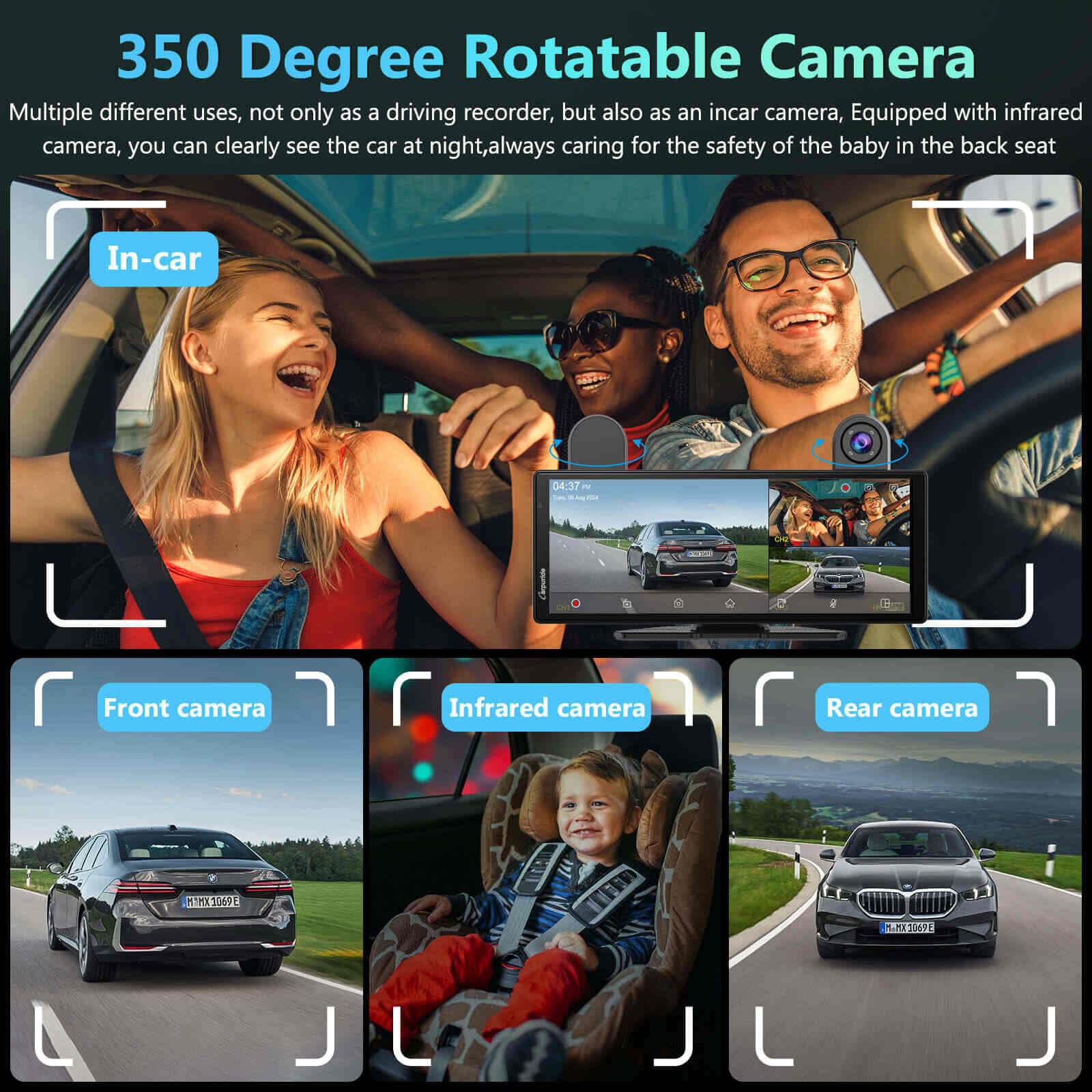 Carpuride W903S Best Car Audio Touch Screen With DVR - Image 7