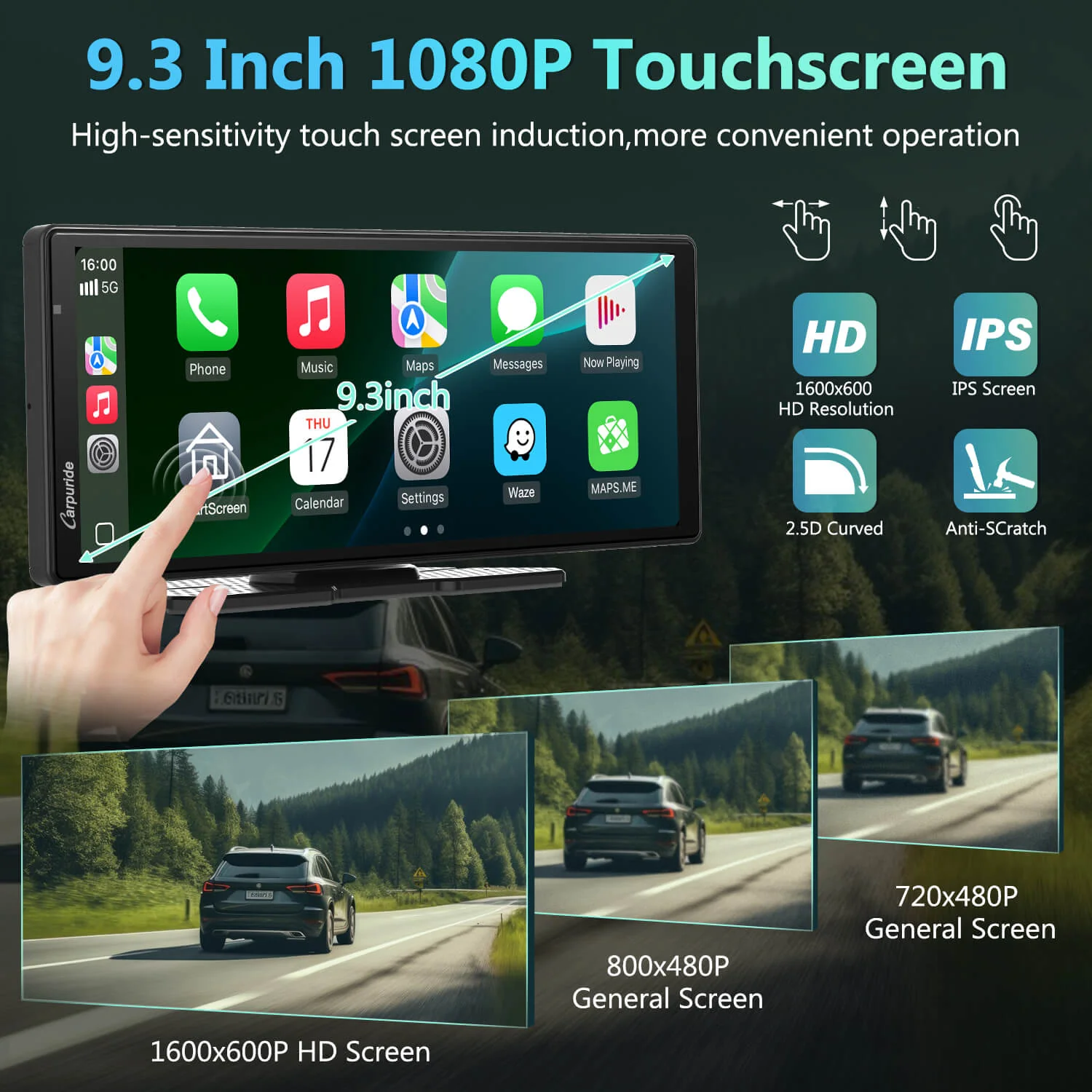 Carpuride W903S Best Car Audio Touch Screen With DVR - Image 9