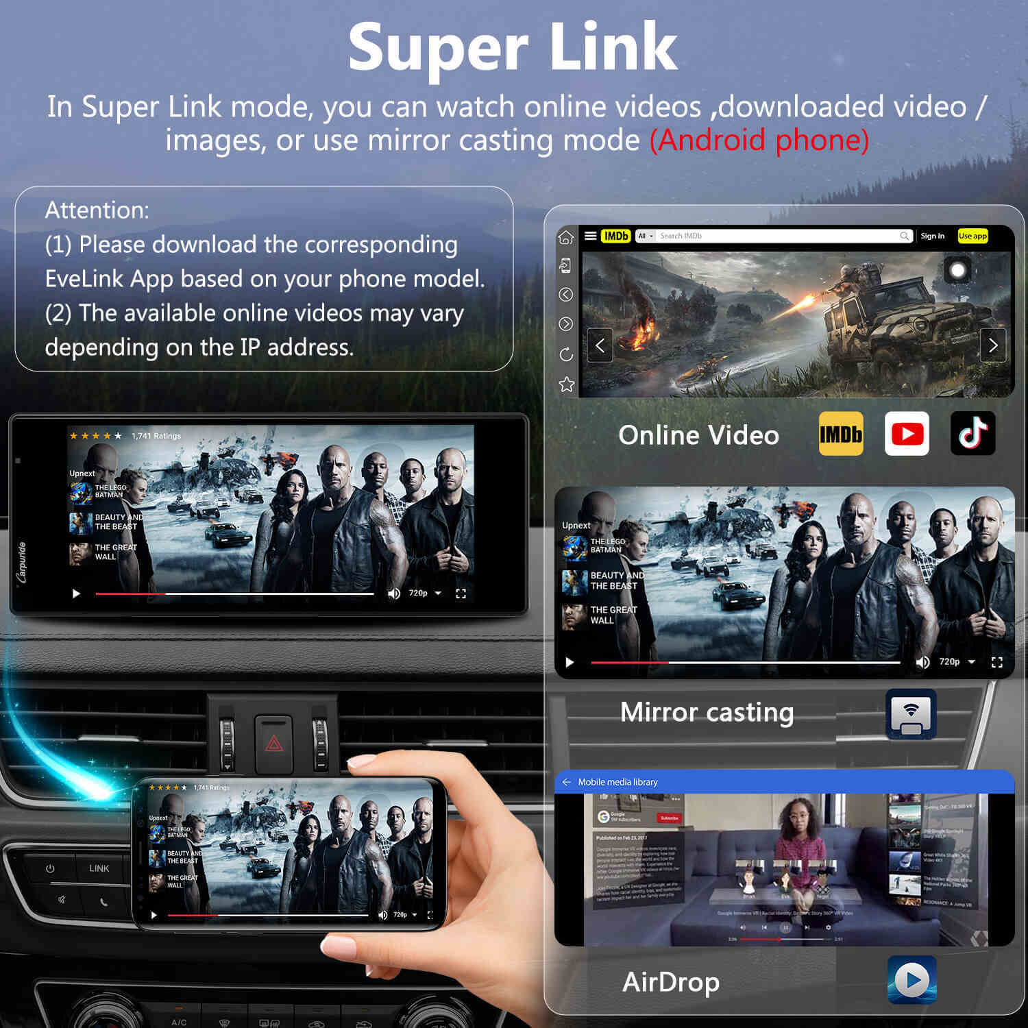 Carpuride W904 Best Car Audio Touch Screen With DVR - Image 5