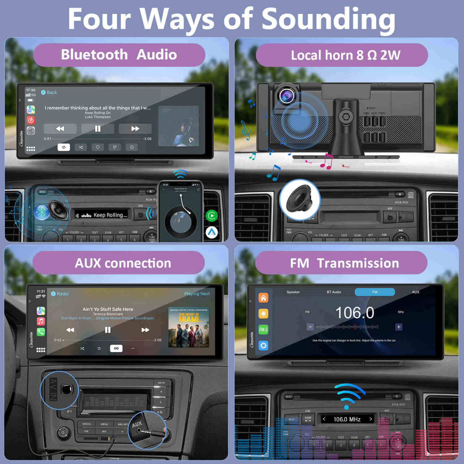 Carpuride W904 Best Car Audio Touch Screen With DVR - Image 6