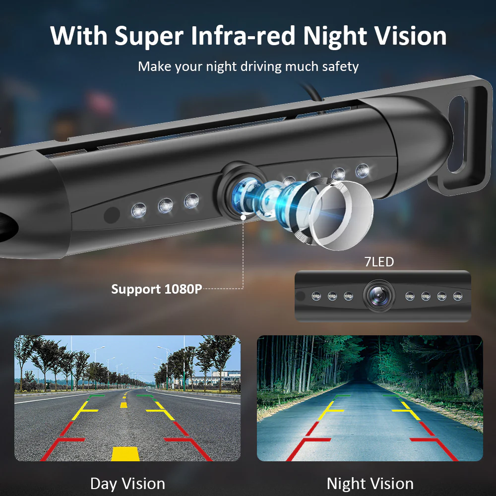 CARPURIDE WF01 Wireless Rear Camera (Only Suitable for Carpuride Screen) - Image 8